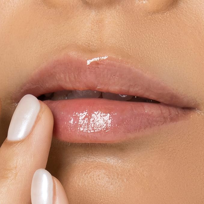 Peptide Lip Treatment with Anti-Aging Benefits | Clean, 100% Vegan, Cruelty Free | Restorative Repair For Dry Lips That Visibly Plumps and Hydrates | One Lip Wonder by Fleur & Bee (0.17 oz)