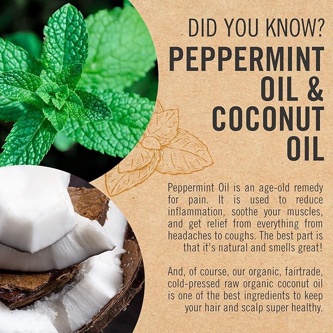 Massage Body Oil - Muscle Relief Blend with Arnica, Peppermint & Rosemary – for Muscles, Joints, Full Body Massage 8oz