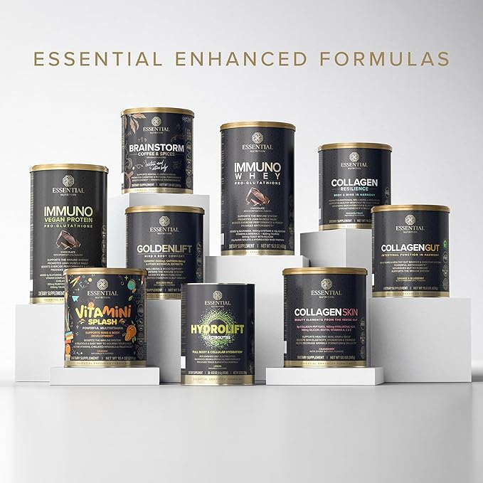 Collagen Skin - Hydrolyzed Collagen Peptides, with Hyaluronic Acid, Silicon & Biotin - Hair, Skin & Nails - Cranberry - 12.1 oz (30 Servings)