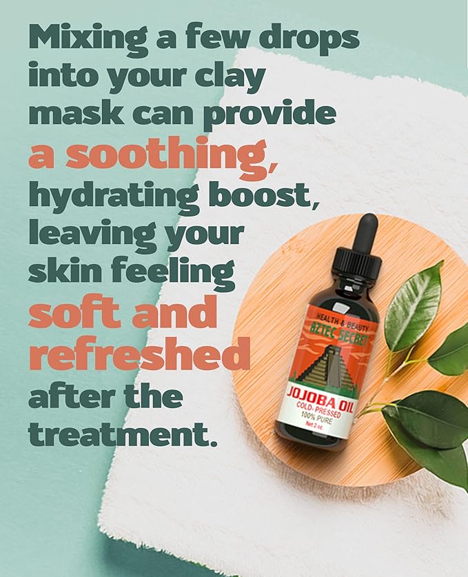 Aztec Secret Jojoba Oil, 4 OZ Deep Hair & Skin Moisturizer - 100% Pure Cold-Pressed and Unfiltered 1 pack