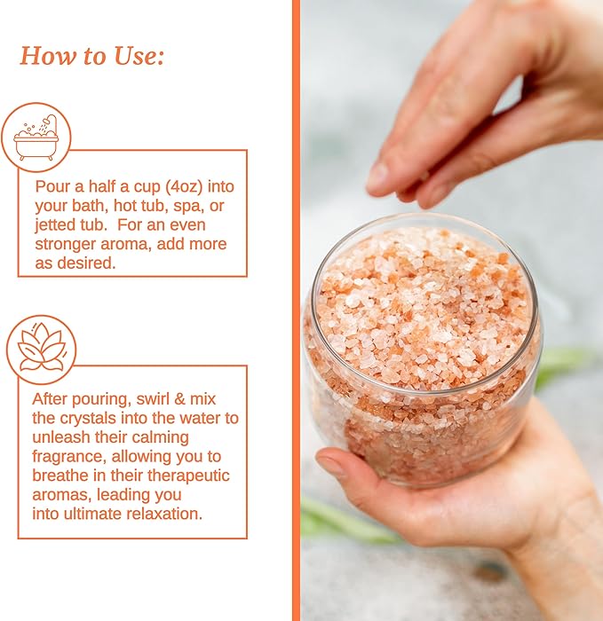 Relax Spa & Bath, Epsom & Dead Sea Salts, Aromatherapy Bath Salts for Hot Tub, Bath, or Spa, Infused with Magnesium, Energy Therapy