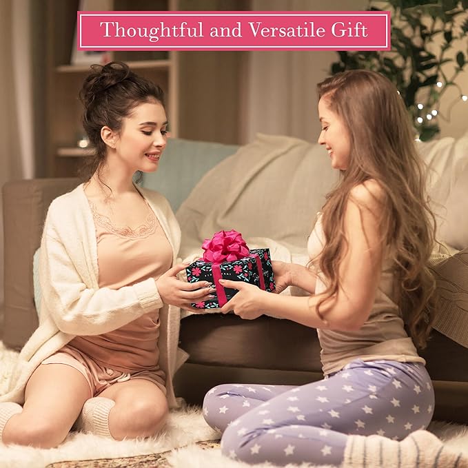 FinchBerry Rosey Posey Gift Set - Ideal Gifts Romantic Occasions, Anniversaries, Birthdays, Women’s Day, Housewarming, or Get Well Soon - Spa Gift Set With Handmade Soap, Fizzy Salt Soak & Soap Dish