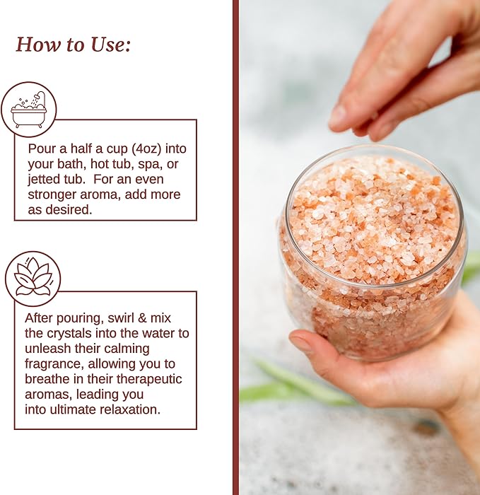 Relax Spa & Bath, Epsom & Dead Sea Salts, Aromatherapy Bath Salts for Hot Tub, Bath, or Spa, Infused with Magnesium, Mothers Day Gifts & Gifts for Mom, White Musk Vanilla Jasmine