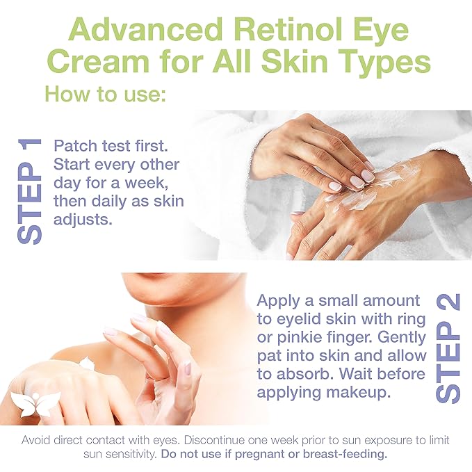 YOUN Beauty Retinol Eye Cream by Plastic Surgeon Dr. Anthony Youn | Paraben-Free Night Eye Cream with Liposomal Retinol & Hyaluronic Acid | Under Eye Cream for Hydration and Skin Firming, 1 Fl Oz