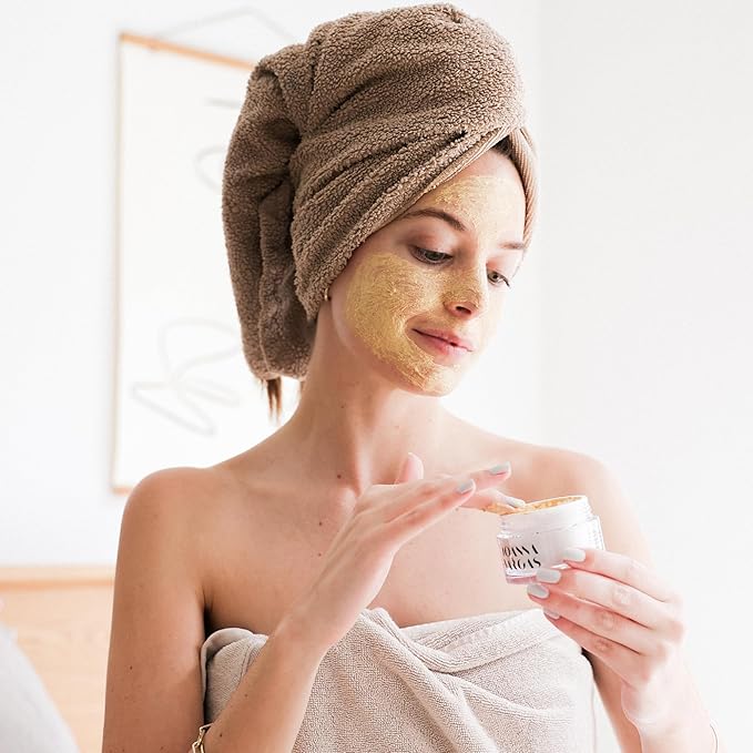 Joanna Vargas Exfoliating Face Mask for Women - Pore Cleansing Face Mask with Kaolin Clay & Volcanic Ash - Facial Cleanser & Gentle Exfoliator for Face - Purifying Facial Exfoliator for Glowing Skin
