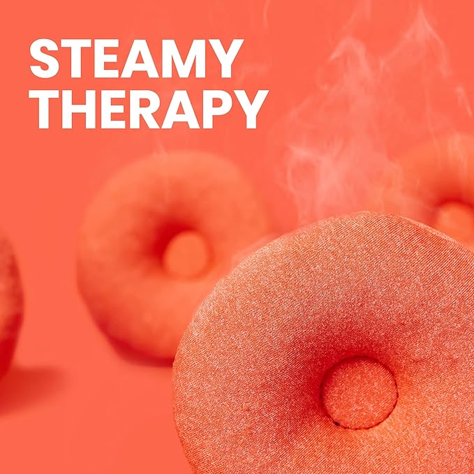 Manta Microwave Warm Sleep Mask - Dry Eye, Sinus & Migraine Relief Zero Pressure Moist Heat Mask for Puffy Eyes, Irritation, Strain Therapy