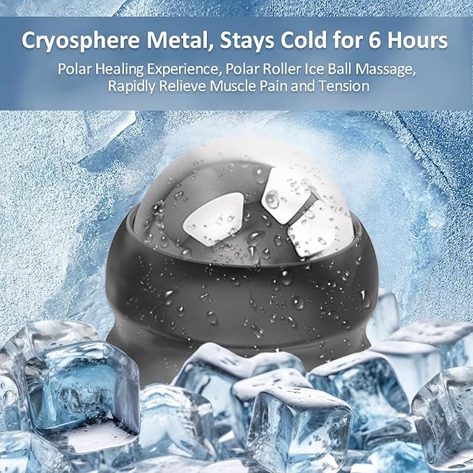 Massage Roller Ball - Physical Massage Therapy Ball Set for Sore Muscles,Joint Pain Relief Relaxing,Full Body Deep Tissue Massage