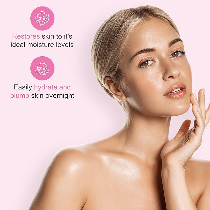 So Much To Dew Midnight Mask - Overnight Re-plumping Mask with Hyaluronic Acid - Hydrates & Restores Skin - All Skin Types - Cruelty-Free Paris Beauty - Rejuvenates & Moisturizes (1.7 oz)