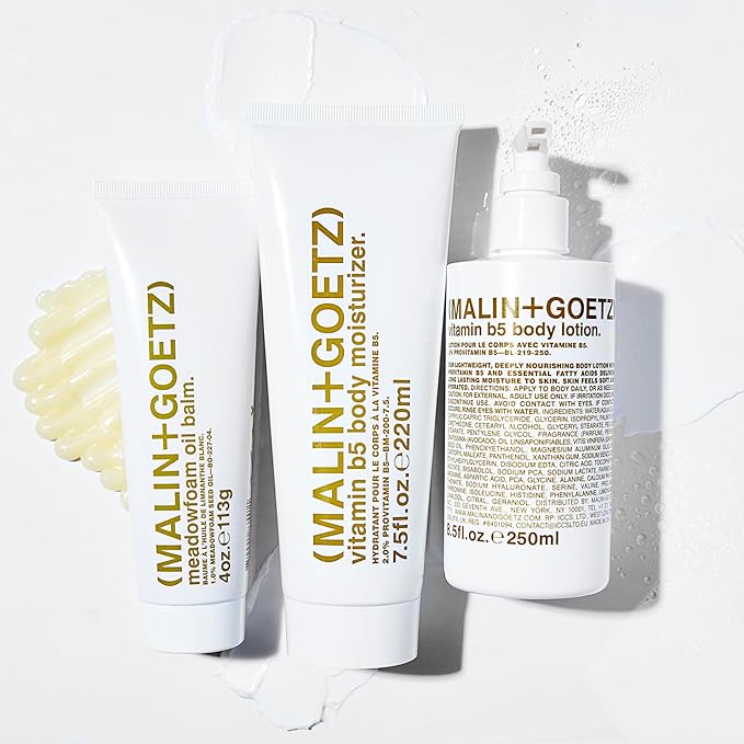 Malin + Goetz Vitamin B5 Body Lotion for Women & Men, 8.5 Fl. Oz. — Body Moisturizer for Dry Skin, All Skin Types, Dry Skin Moisturizer, Hydrating Body Lotion, Vegan & Cruelty Free