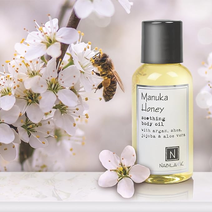 Nicotiana (Tobacco Flower Scent) Body Oil, Travel Size 2.4 oz Moisturize & Nourish with Argan & Coconut Oil - Vitamin C Enriched - Naturally Derived, Vegan-Friendly