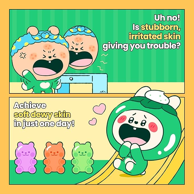 Lab.it Pore Tightening Cooling Face Mask | Collagen Jelly Mask for Sensitive Skin, Hydrating Wash-Off Cleanser, Soothing & Redness Relief, Gentle Exfoliation & Skin Firming (50g / 1.69 fl. oz.)