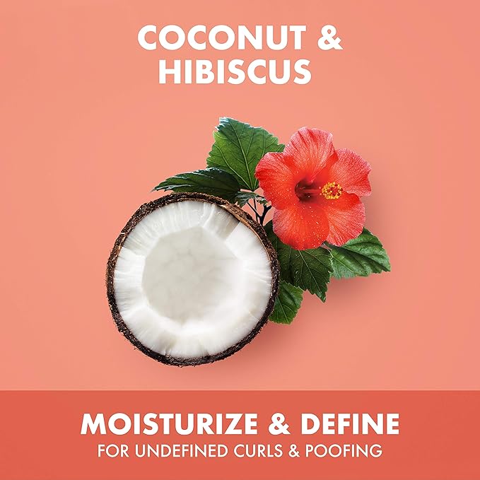 SheaMoisture Hair Mask Coconut & Hibiscus for Dry Curls Hair Mask with Shea Butter 11.5 oz