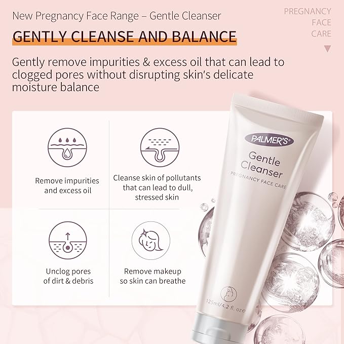 Palmer's Pregnancy Gentle Facial Cleanser, 4.2 fl. oz.