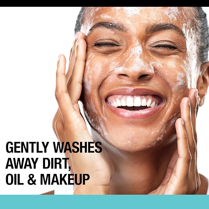 Neutrogena Fragrance Free Ultra Gentle Foaming Daily Cleanser, Hydrating Face Wash for Sensitive Skin, Removes Makeup & Gently Cleanses Without Over Drying, Hypoallergenic, 16 fl. oz