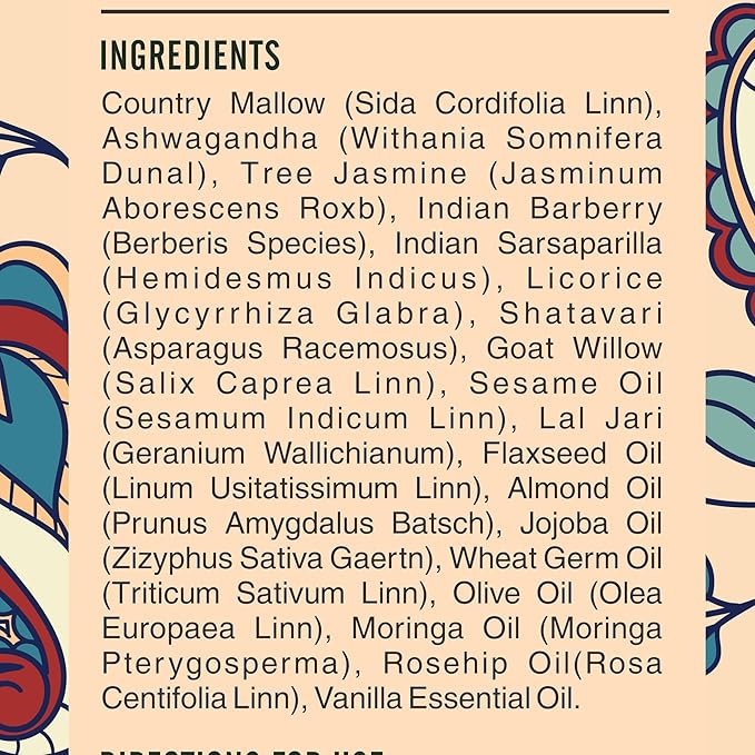 Ayurveda Vanilla Body Oil, Moisturizing & Hydrating Organic Vitamin E Oil, Body Oil For Women After Shower, Ayurveda Products For Crepey Skin - 3.38 Fl Oz (2)