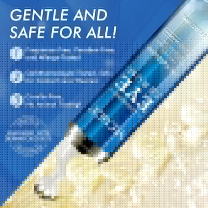 5% Caffeine Peptide Eye Serum, Under Eye Roller Cream for Dark Circles, Puffiness, Bags Under Eyes - 360° Massage Ball Cream for Wrinkles, Fine Lines and Firming (Blue)