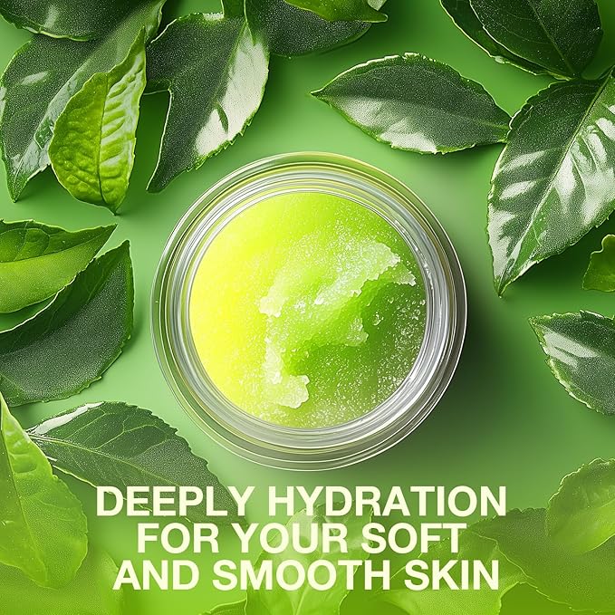 Tea Tree Body Scrub, Sugar Scrub for Body, Exfoliating Body Scrub for Smooth and Moisturized Skin, Natural Gifts for Women, 9.52oz