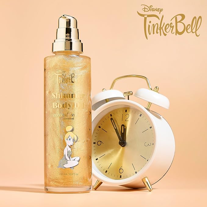 Belle Maison Disney Skin Care with Coconut Vanilla - Luxurious Skin Care Infused with Coconut Oil, 190ML/6.4 FL OZ, Body Oil