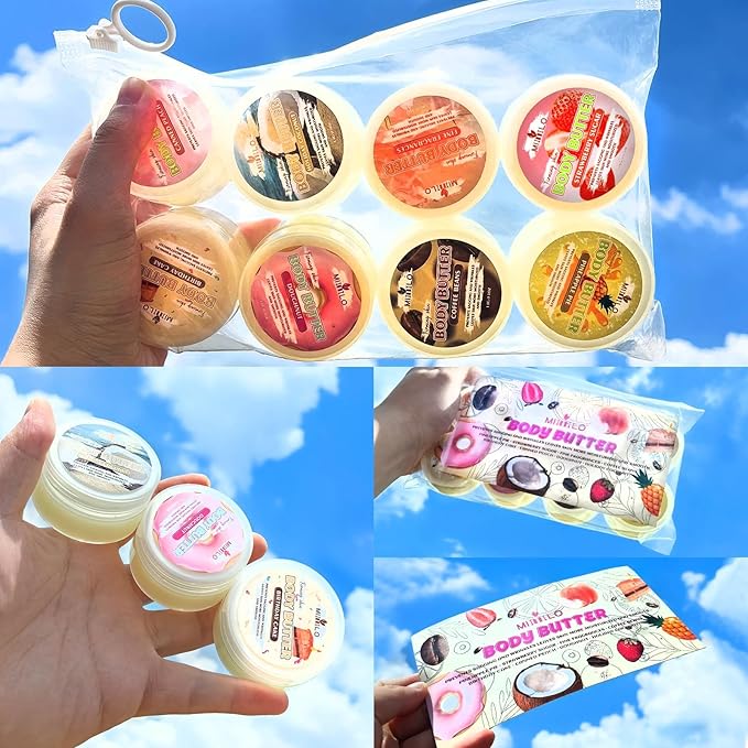 New Body Glaze Choose You Favorite Scent To Keep Skin Hydratedand Moisturizing Care Butter Sample Kit Skin Care