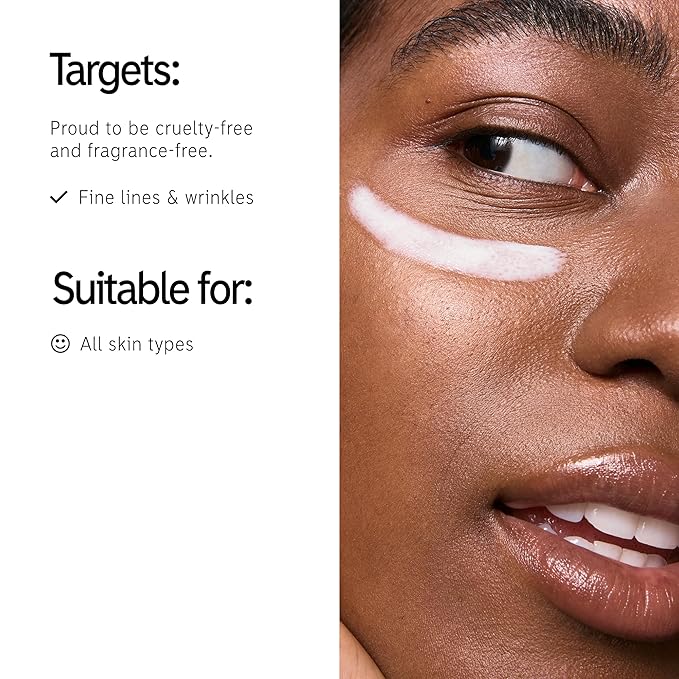 The INKEY List Retinol Eye Cream 0.5 oz/15ml, Reduce Wrinkles and Fine Lines, Night Cream, Vegan Friendly, Suitable For All Skin Types