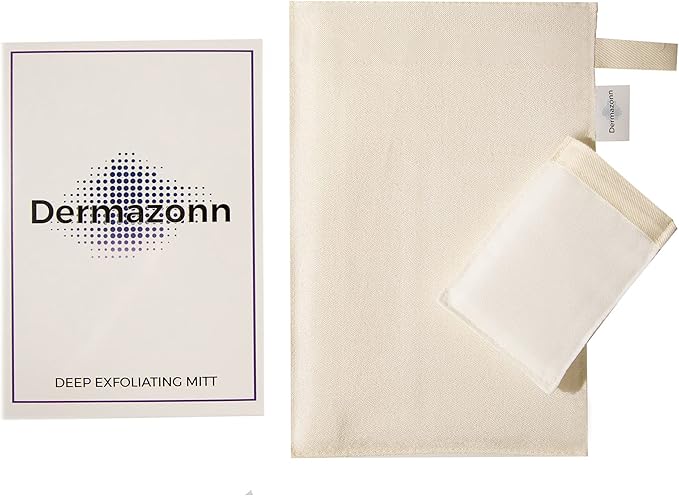 Deep Exfoliating Mitt Body Scrub and Face Scrub – Scrub Mitts for Shower – Turkish Bath hammam Glove – Face Peeling – Turkish Hammam Kese