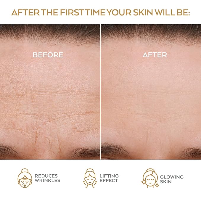 Korean Collagen Face Mask 15 PACK - 24K Gold Face Mask Skin Care - Premium Alternative to Korean Sheet Masks - Deep Collagen Mask For Face, Skin - Hydrating Face Masks Skincare Set