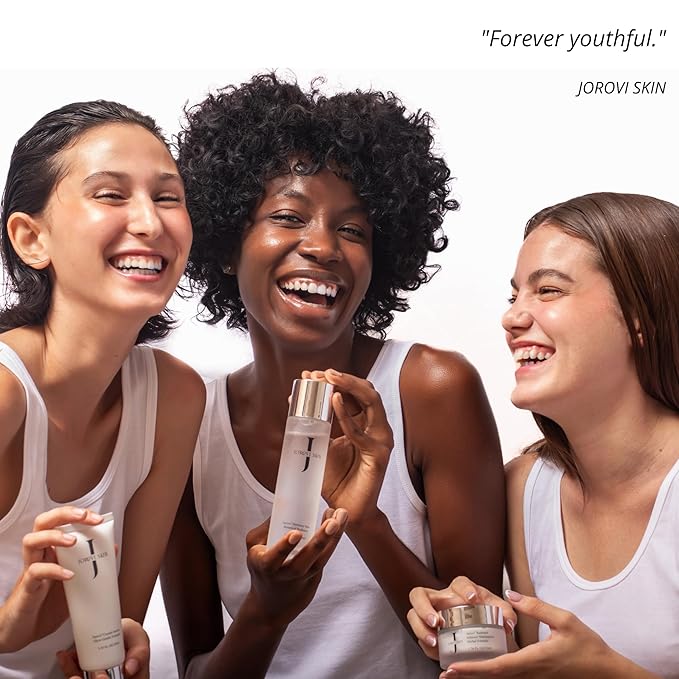 Jorovi Beauty Comprehensive Skincare Set -6- Piece Regimen with Cleanser, Toner, Face Serum, Eye Cream, Facial Moisturizer, and SPF 50 Lotion Kit for Women & Teens (Skin care Gift Set)