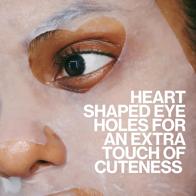 Pacifica Sheet Mask - Stress Rehab Coconut & Caffeine Facial Mask - 12-PACK De-Stress Sheet Mask for Redness & Puffiness Relief, Infused w/Green Tea, Turmeric & Hyaluronic Acid Cruelty-Free Skincare