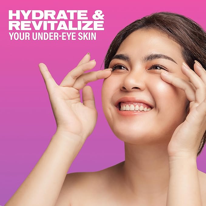 Eye Patches for Dark Circles and Puffiness, Under Eye Mask with Hyaluronic Acid and Kakadu Plum, Vegan and Cruelty-Free Under Eye Patches, Kakadu Plum Eye Masks, 5-Pack