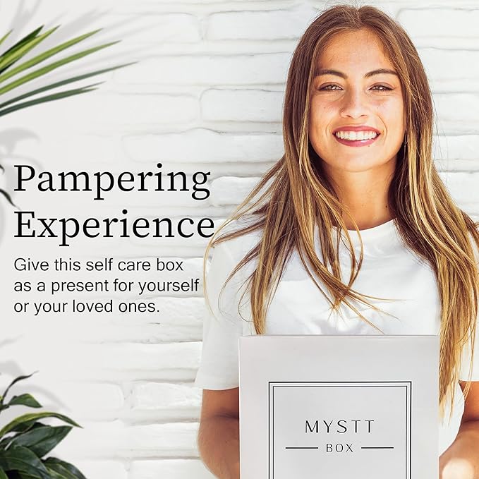 Self Care Spa Gifts for Women, Deluxe Spa Wellness Gifts for Thank You or Any Occasion, Gift-Ready Self Care Package for Women, Womens Christmas Gifts with Thermos, Bath Bomb & More