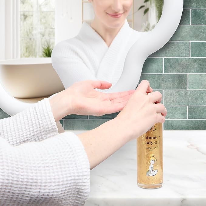 Belle Maison Disney Skin Care with Coconut Vanilla - Luxurious Skin Care Infused with Coconut Oil, 190ML/6.4 FL OZ, Body Oil