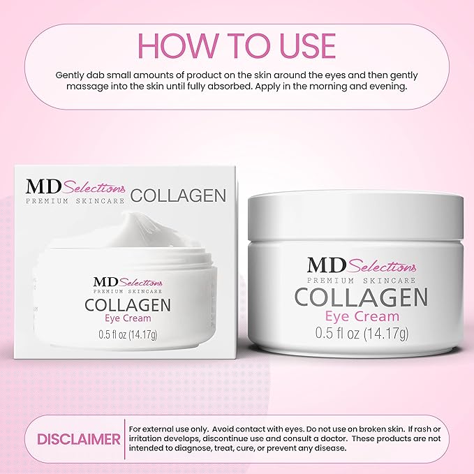 Eye Lift Cream | Eye Cream | Anti-Aging Collagen Eye Cream for Wrinkles, Under Eyes Treatment for Men and Women, 0.5 Fl Oz