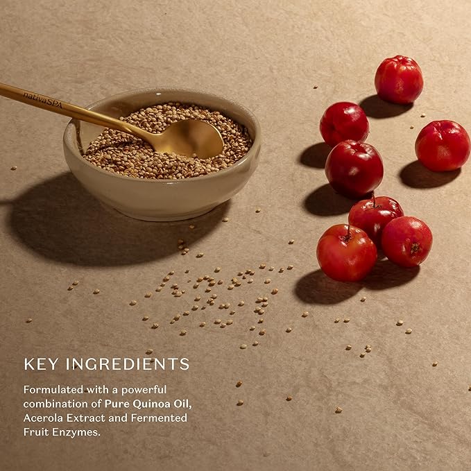 NATIVA SPA O BOTICÁRIO, Acerola Cherry Renewing Body Serum, Lightweight Hydration for Luminous Skin, 3.38 Ounce (100 ml)