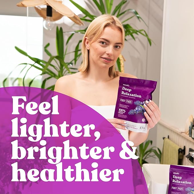 | Deep Cleansing Foot Pads Mix | Original, Lavender, Ginger (30 Pads)