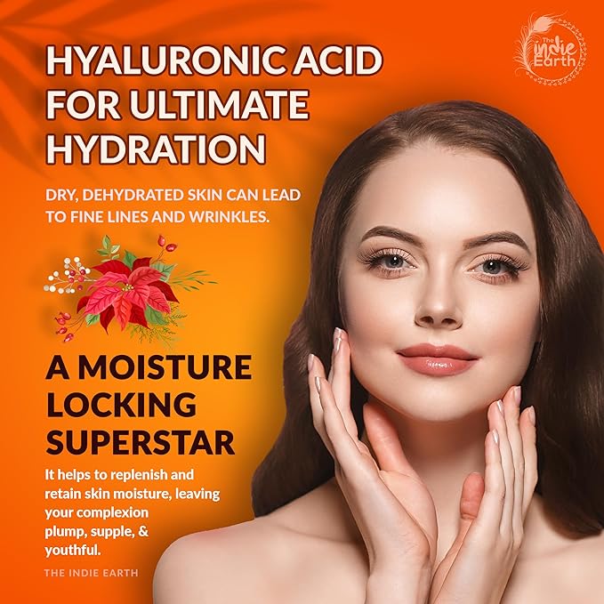 20% Vitamin C Serum – Advanced Anti-Aging & Brightening Formula with Glutathione, Hyaluronic Acid, Ferulic Acid, Turmeric, Rosehip, and Sea Buckthorn for Enhanced Skin Tone, Radiance, & Youthful Glow