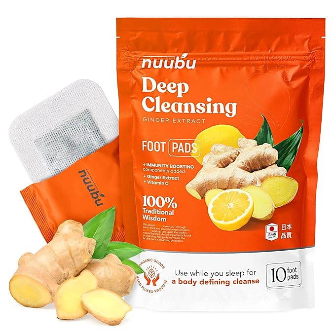 | Deep Cleansing Foot Pads Mix | Original, Lavender, Ginger (30 Pads)