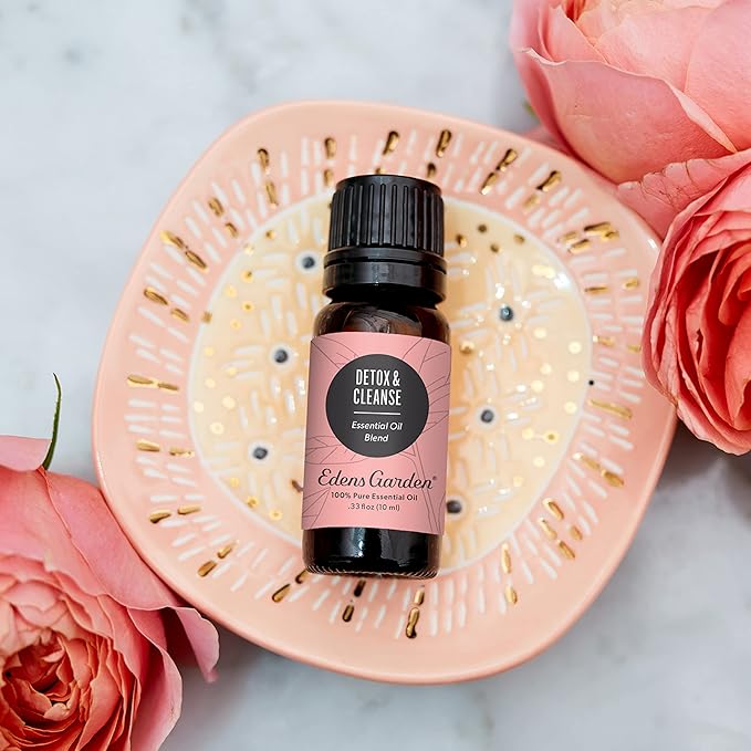 Edens Garden Detox & Cleanse Essential Oil Blend- 100% Pure Premium Grade, Undiluted, Natural, Therapeutic, Aromatherapy, The Best for Skin, Humidifiers, Kid Safe 30 ml (1 fl oz)