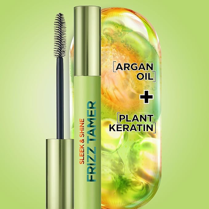 Garnier Fructis Sleek & Shine Frizz Tamer Slicking Hair Serum Wand for Frizz and Flyaways, 0.27 Fl Oz