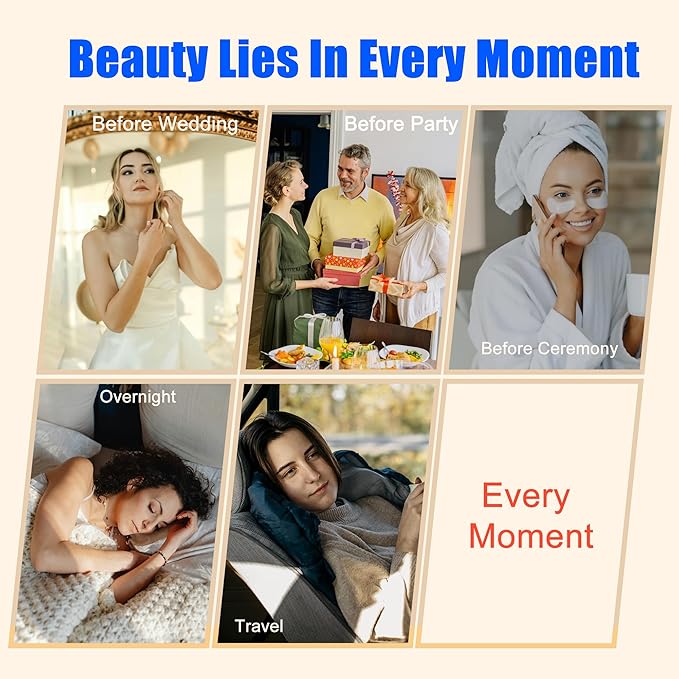 YDN Multi-Peptide Wrinkle Eye Patches - 7,062 Soluble Micro Darts in Preeision Array | Multi-Peptide & Hyaluronic Acid Under Eye Patches for Reduce Wrinkles & Fine Lines and Hydrating (2 Pack)