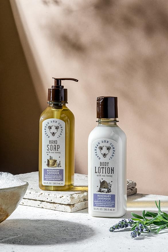 Savannah Bee Company Honey Body Lotion - All Natural Body Lotion for Women and Men