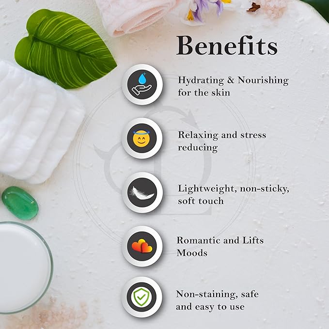 Organic - Grapefruit Full Edible Body Massage Oil - Refreshing, Calming | No Stain & Non-Sticky | with Fractionated Coconut Oil, Grapefruit & Lime Oil - 4.05 Fl Oz