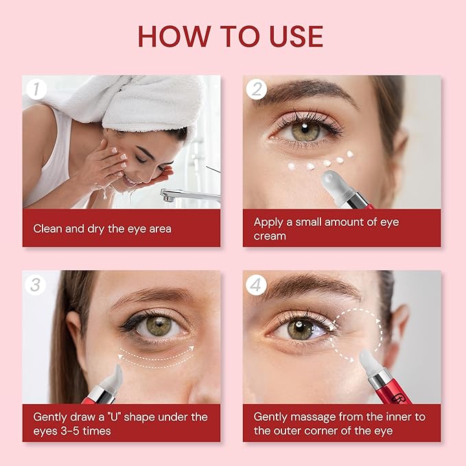 Retinol & Polypeptides Anti-Aging Eye Cream: Under Eye Treatment Reduces Wrinkles, Fine Lines, Dark Circles, Crow’s Feet & Puffiness – 0.85 Fl Oz