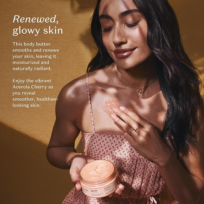 Nativa SPA Acerola Cherry Ritual. Soft & Radiant Bundle: Body Butter (200g), Body Oil (100 ml) & Body Scrub (200g)