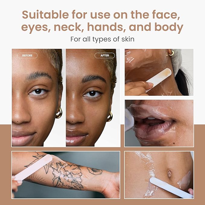 CO2Lift Carboxy Gel Treatment Facial Mask for Radiant Youthful Skin, Advanced Skincare for Puffy Eyes, Dark Circles, Fine Lines and Wrinkles - 2 Packs