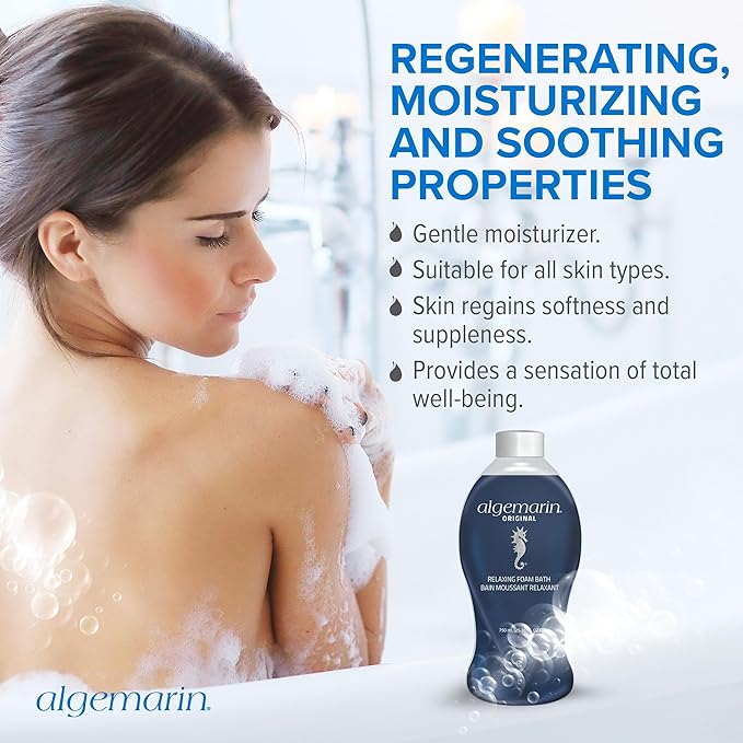 Original Scent Foam Bath – European Sea Aromatherapy (1-Pack, 750 ml)