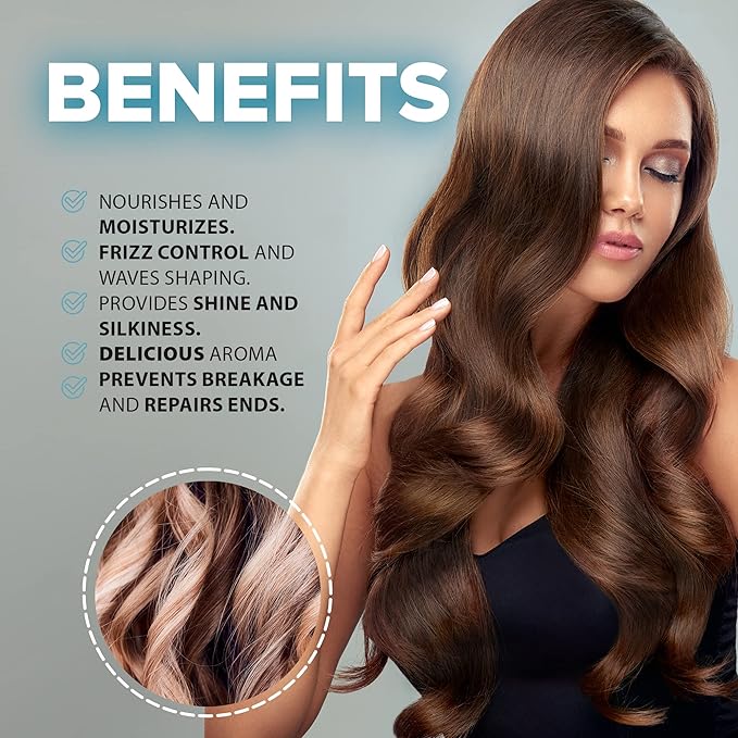 KALIVE Hair Mask for Deep Hydration & Repair - 8 oz. Keratin, Collagen & Wheat Germ - Hair Care Products for Dry, Damaged Hair.