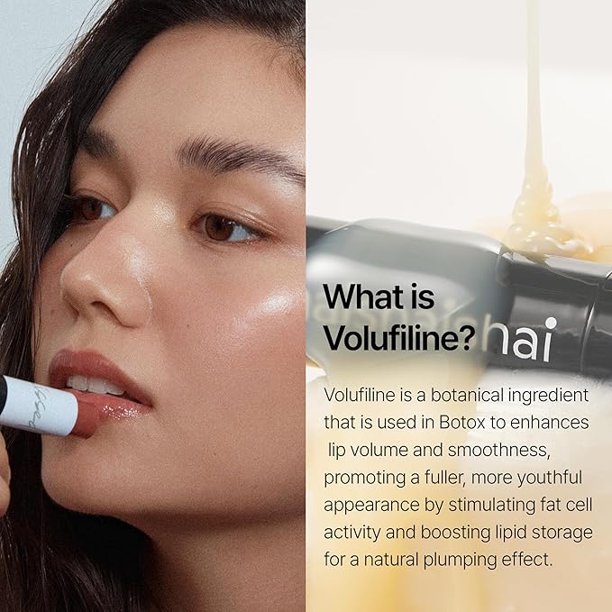 SUN-KISSED Plump Tinted Lip Balm, Lip Plumper, 70% Skincare Ingredients Providing Deep Hydration to Cracked & Chapped Lips, Lightweight Buildable High Gloss Finish, 01 Pure Wave (Clear)