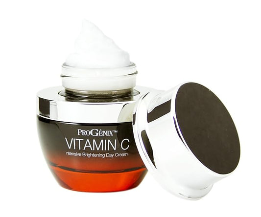 Vitamin C Face Cream Moisturizer Skin Care Facial Lotion, Potent Vitamin C Gel Cream For Face Targets Dry Skin, Age Spots, Wrinkles, Hyperpigmentation, & Sun Damaged Skin, 1 Oz