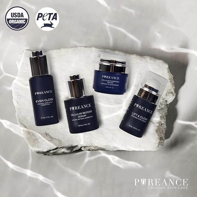 Even Glow - Organic Vitamin C Serum for Dark Spots on Face - Dark Spot Corrector, Dark Spot Remover for Face & Body - with Kakadu Plum Extract, Maple Leaf Extract, Aloe Leaf Juice & More - 1 Fl Oz