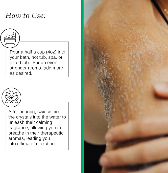 Relax Spa & Bath, Epsom & Dead Sea Salts, Aromatherapy Bath Salts for Hot Tub, Bath, or Spa, Infused with Magnesium, Mothers Day Gifts & Gifts for Mom, Eucalyptus Mint Scent